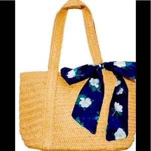 Draper James Everyday Straw Bag - NWT